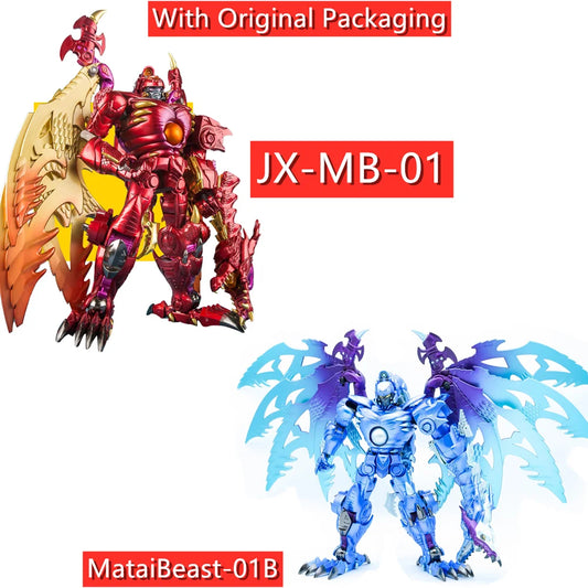 JiangXing Robot JX-MB-01 ColdDragon BW Dragon Figure