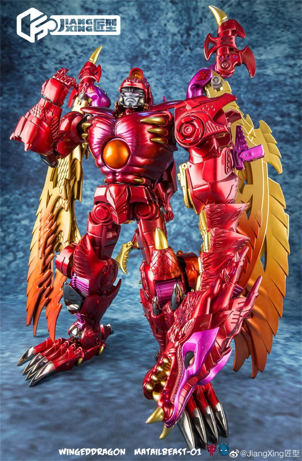 JiangXing Robot JX-MB-01 ColdDragon BW Dragon Figure