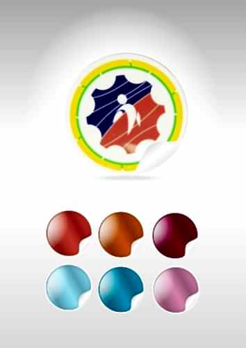 Виды наклеек